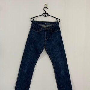 Dark Blue Jeans High Quality Denim